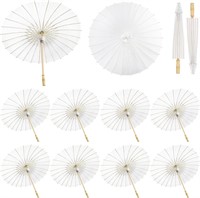 Paper Umbrellas for Weddings  12 Pack