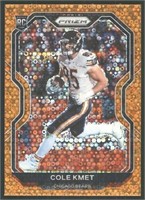 Shiny Parallel RC Cole Kmet Chicago Bears