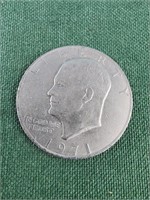 1971 Eisenhower dollar