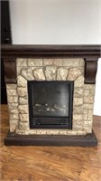 Electric Fireplace heater, 1500 watts, works per