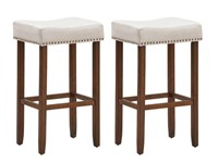 BACKLESS COUNTER HEIGHT STOOL, COLOR UNKNOWN