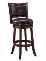 Boraam Augusta Bar Height Swivel Stool, 29-Inch,