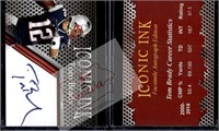 Tom Brady Iconic Ink facsimile auto