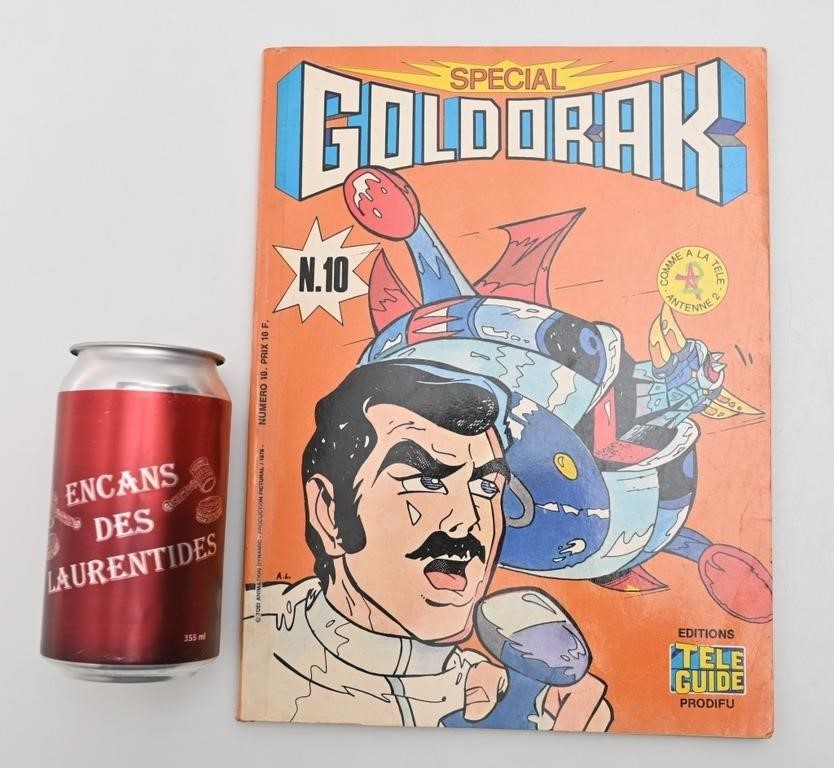 BD Goldorak, #10, 1978, en français