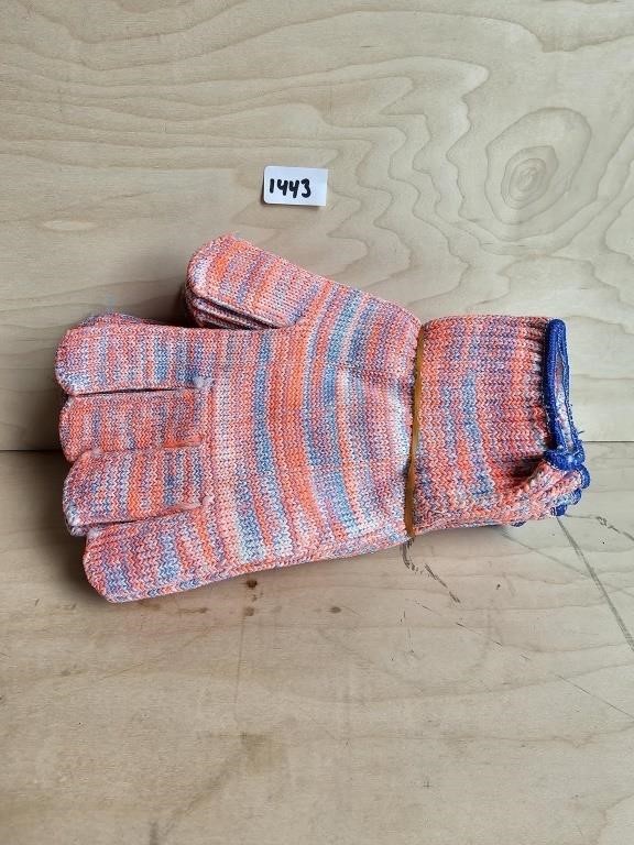 5 Pair of Orange M Gloves