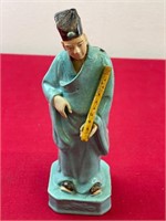 ANTIQUE CHINESE MUDMAN STANDING IMMORTAL FIGURE