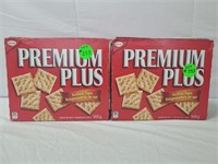 Big Premium salted top crackers 900g box qty 2