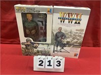 (2) Dragon WWII Action Figures