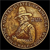 1920 Pilgrim Half Dollar CLOSELY UNCIRCULATED