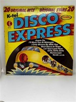 DISCO EXPRESS K-TEL 33RPM ALBUM  1976