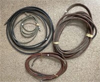 4-pc UNTESTED Air Hose Lot - READ