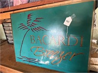 Bacardi Breezer Sign (neon removed)