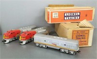 Lionel 2343 engine, car & boxes (as seen)