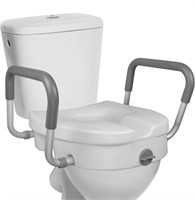 RMS RAISED TOILET SEAT - 5 INCH ELEVATED RISER
