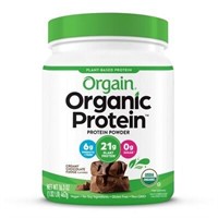 Orgain Organic Vegan Plant Based Protein Powder -