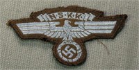 NSKK flat wire bullion eagle w/RZM patch