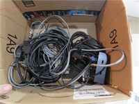 Assorted camera cables.