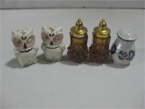 Assorted S&P Shakers Tallest 3.75" See Info