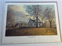 Roy Rogers Homeplace by Russell May Lithograph
