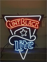 Clint Black Miller Lite Neon