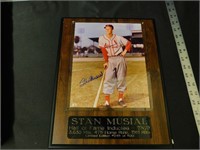 Signed Photo of Stan Musial Numbered 245 With COA