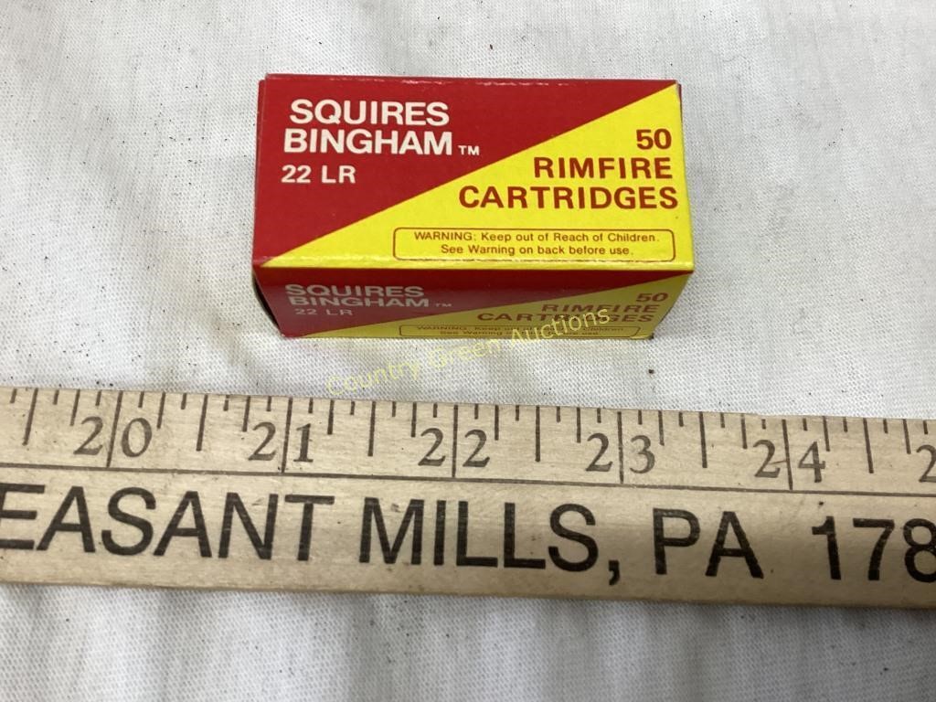 Squires Bingham 22LR Cartridges