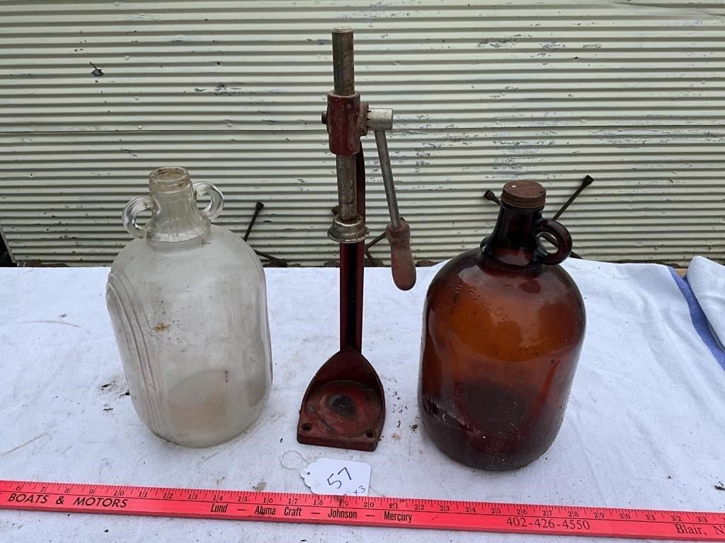 Bottle Capper & Gallon Jugs