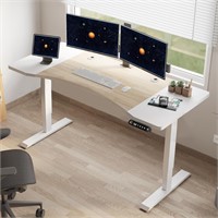 Electric Standing Desk, 63 x 30 Height