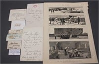 7 signed items: British army officers, Egypt.