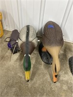 2 Duck Decoys - 1 is Electric approx 20"L