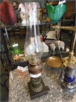MID CENTURY OIL LAMP