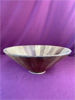 Wooden fruit bowl