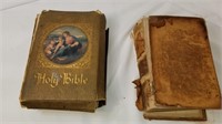2 Old Books - Bible & Anatomy