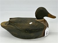 Vintage Mallard Working Bird Duck Decoy