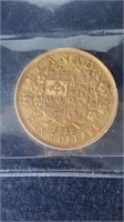 ICS Graded 1912 Canadian 10 Dollar Gold Coin VF-30