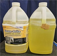 (2) 1 Gallon Foam Brite Condenser Coil Cleaner