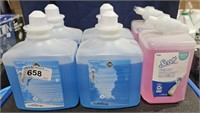 4 Refill Bottles REfresh Azure Foam Hand Wash & 2