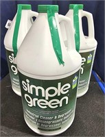 (3) -1 Gallon Simple Green Cleaner & Degreaser