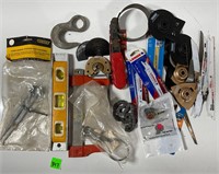Assorted Blades,Calipers,Clamp&other misc