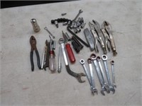 Ratchet Wrenches, Vise Grips, Allen Sockets