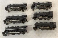 lot of 6 Lionel Locomotive Engines