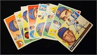 (8) 1955 Topps Baseball Cards