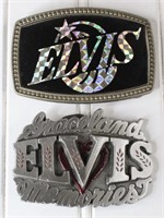 Pair of Elvis Belt Buckles