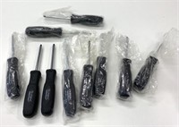 10 New Mastercraft #3 Robertson Screwdrivers