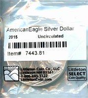 2015 Silver Eagle - Littleton Select