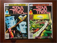 Marvel Comics 2 piece Star Trek 1 & 2