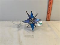 Stained Glass Hanging Window Star