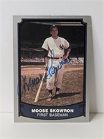Moose Skowron Autograph