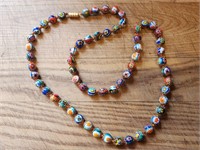 Milifiori Bead Necklace