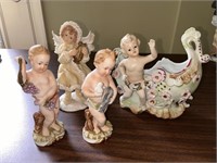 Vintage Porcelain Putti Figurines